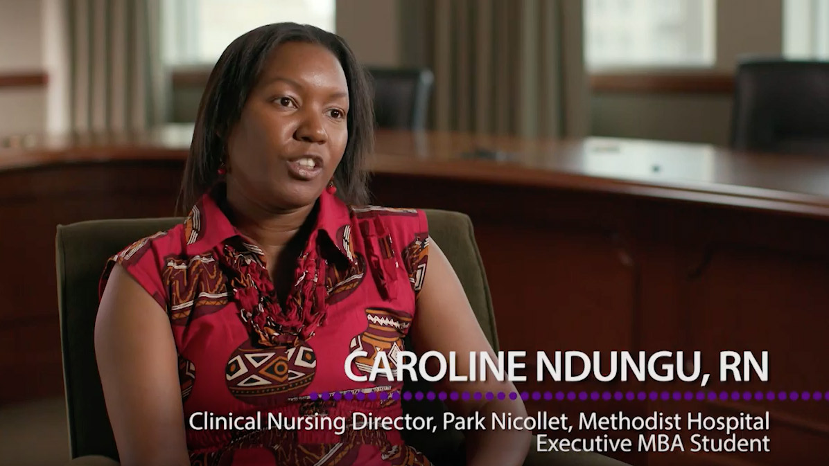 Caroline Ndungu, an executive MBA alum, talks about the program's impact on her career and life. 