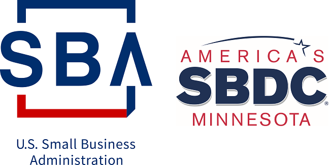 Small Business Administration and Small Business Development Center logos