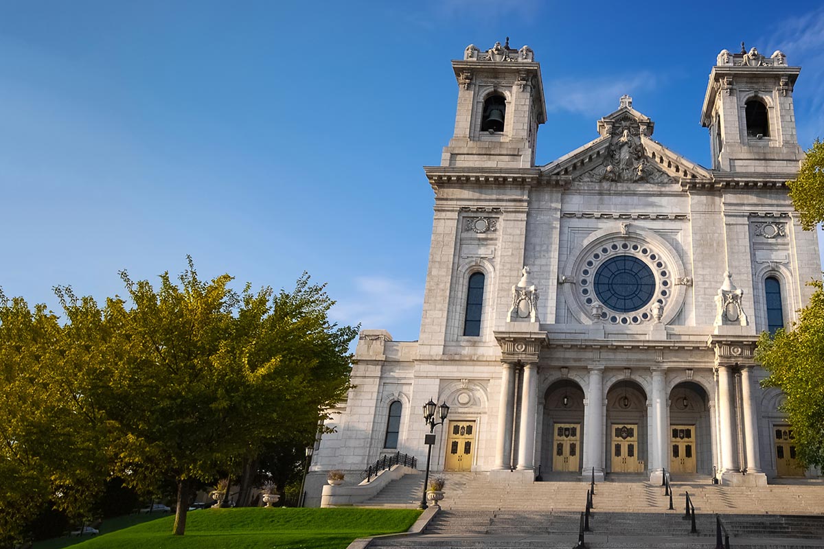The Basilica of Saint Mary. Minneapolis, Minnesota.