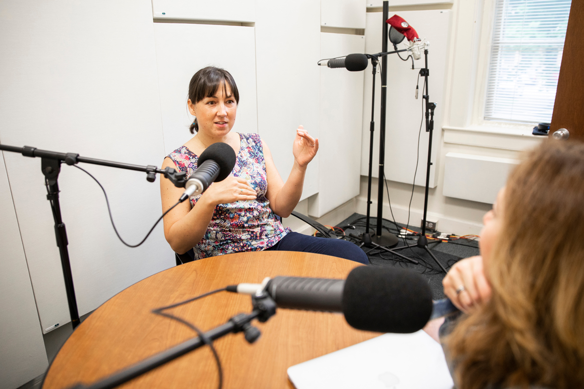 Opus faculty Katherina Pattit shares her insights on entrepreneurship with Twin Cities Business podcast host Allison Kaplan