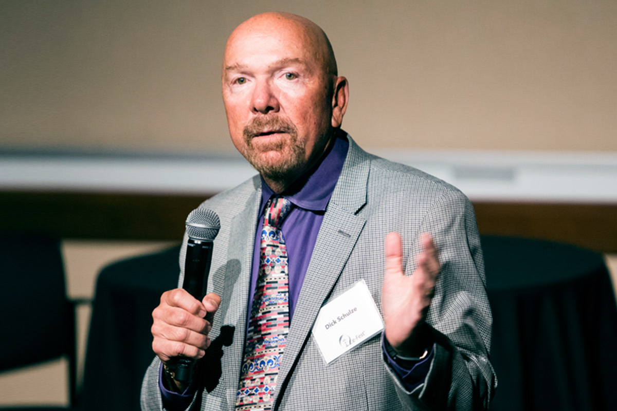 Dick Schulze speaking