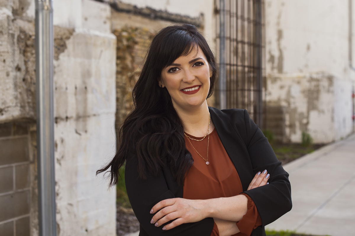 portrait of MBA student Sara Greer 