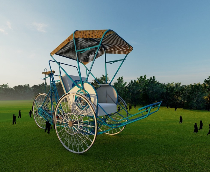 Rendering of the world's largest cyclo